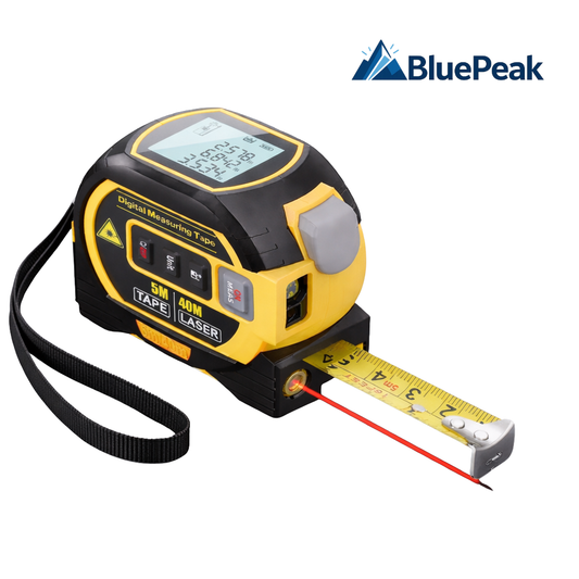 Laser Tape Measure 3 in 1 Laser Rangefinder