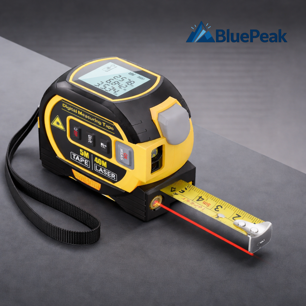 BluePeak 3-in-1 Laser Measuring Tool